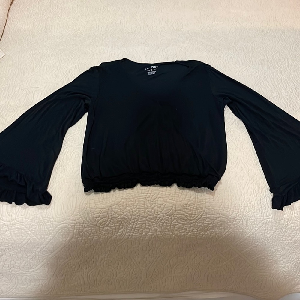 AEO Soft and Sexy T Bell Sleeves V-Neck